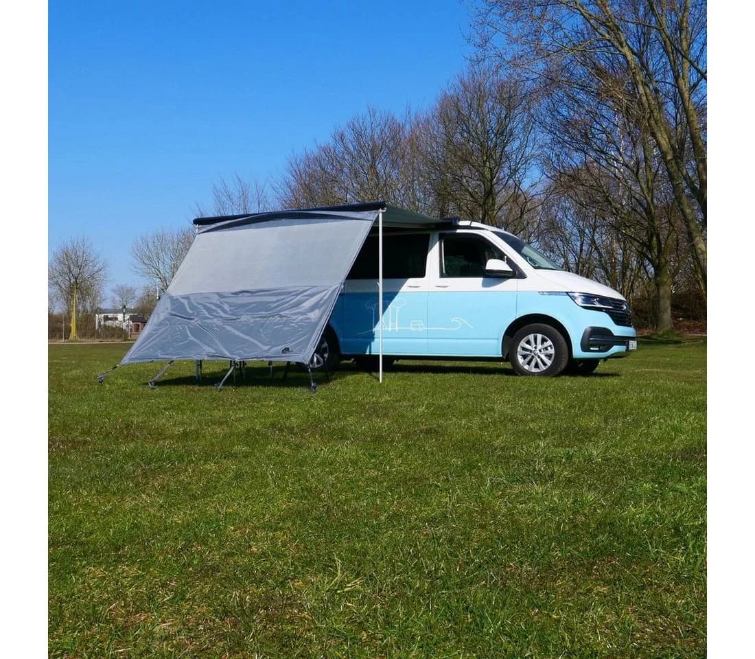 yourGEAR Vorzelt Sun + Rain Blocker 2,4 x 2 m Blau/Grau - Bild 5