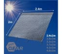 yourGEAR Vorzelt Capri Sun Blocker 240x200 cm Grau Bild 1