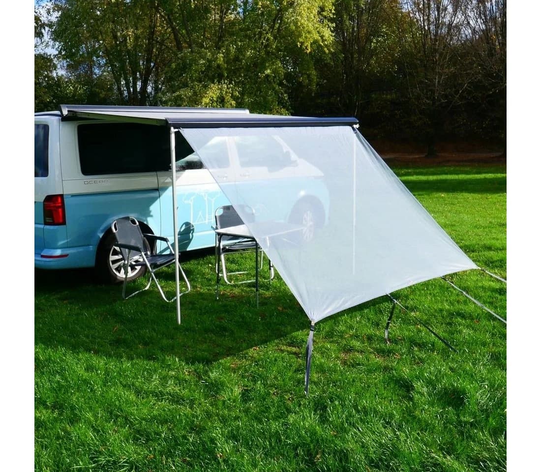 yourGEAR Vorzelt Capri Sun Blocker 240x200 cm Grau - Bild 2