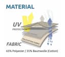 yourGEAR Pavillon Sonora Sternzelt Beige 10m Durchmesser Bild 5