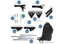 yourGEAR Storm Set Markisensicherung Sturmband Schwarz Bild 1