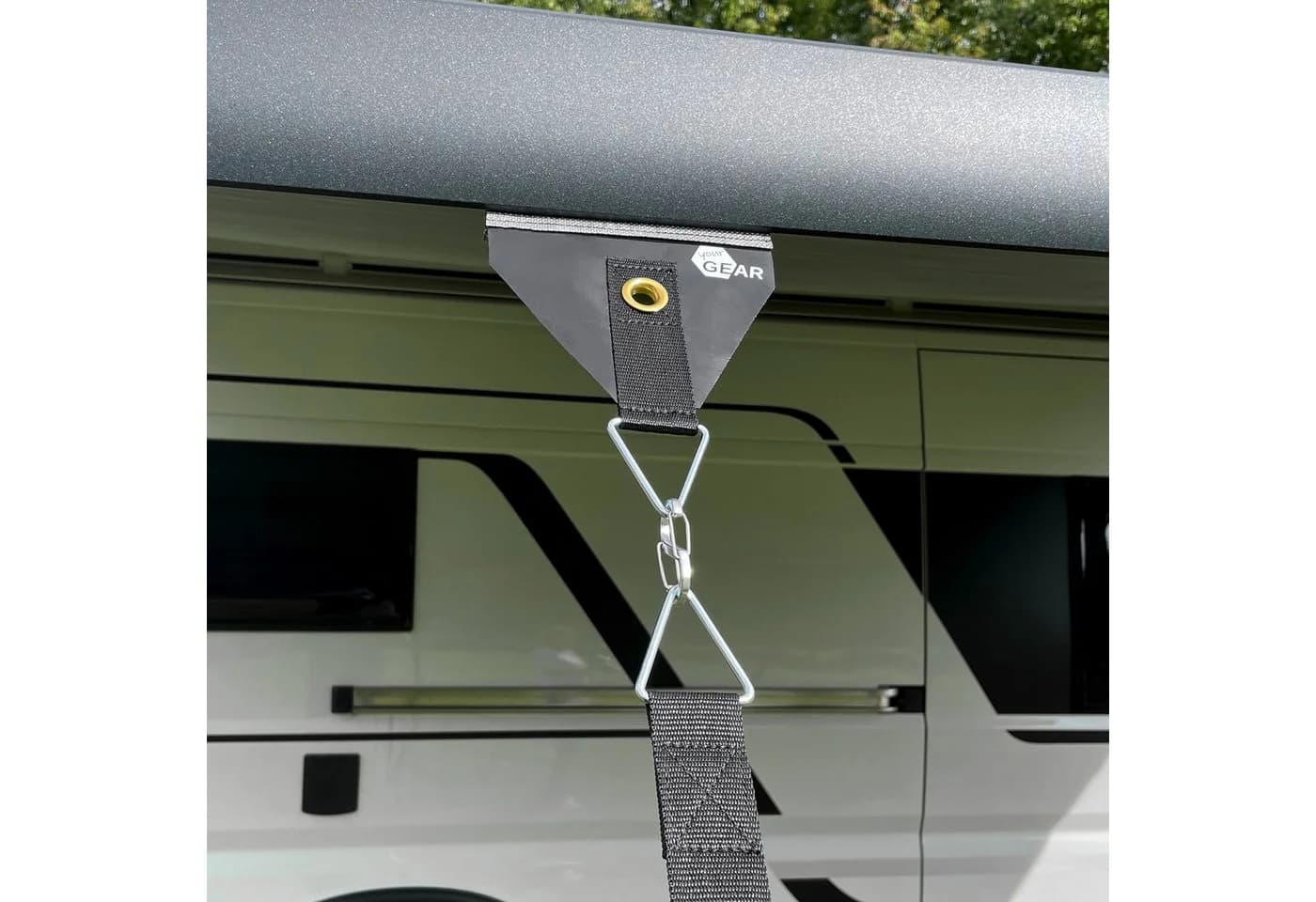 yourGEAR Storm Set Markisensicherung Sturmband Schwarz - Bild 4