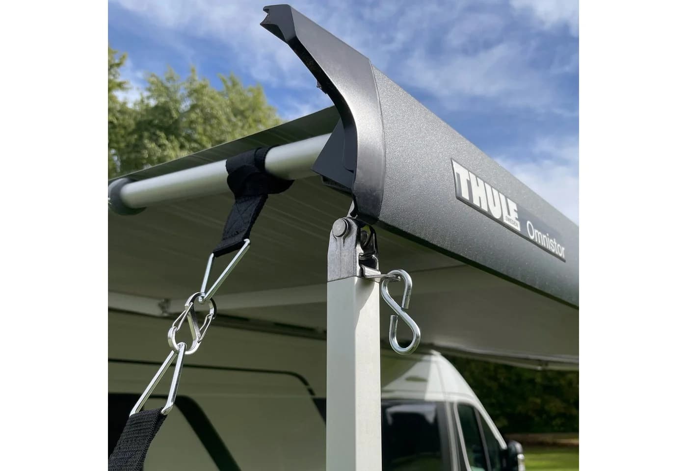 yourGEAR Storm Set Markisensicherung Sturmband Schwarz - Bild 5