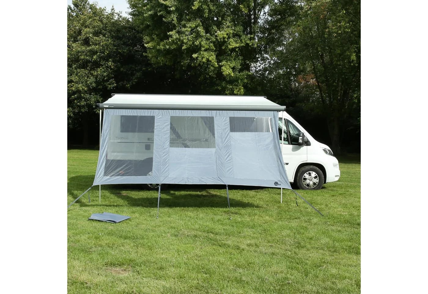 yourGEAR Panorama Wall Markisenwand 3,7 x 2 m mit Klarsichtfenstern - Bild 3