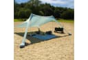 yourGEAR Sonnensegel Cameo Beach Shelter 3x3m UV50+ Blau Bild 2