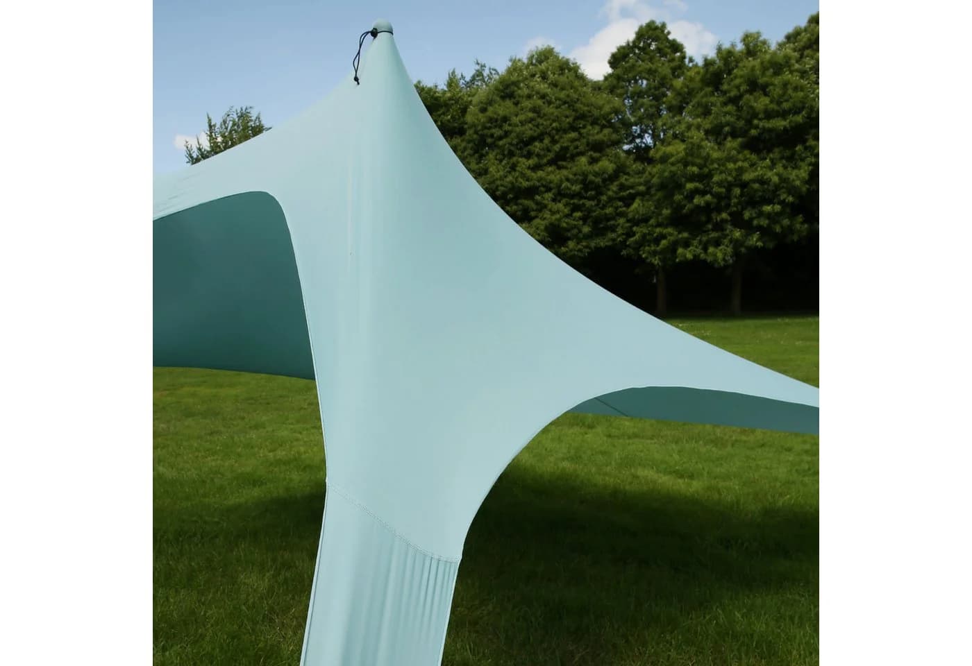 yourGEAR Sonnensegel Cameo Beach Shelter 3x3m UV50+ Blau - Bild 4