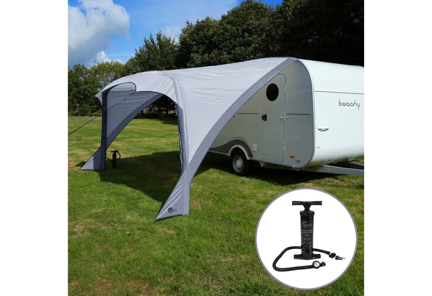 yourGEAR Amalfi Air 420 Sonnensegel für Hobby Beachy UV 50+ - Bild 2