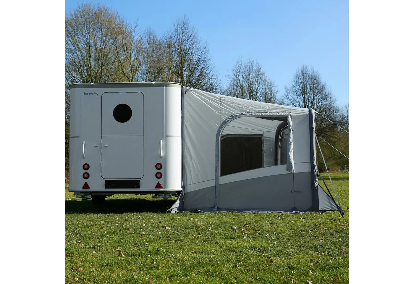 yourGEAR Brela Air 360 Aufblasbares Wohnwagenvorzelt Grau - Bild 4