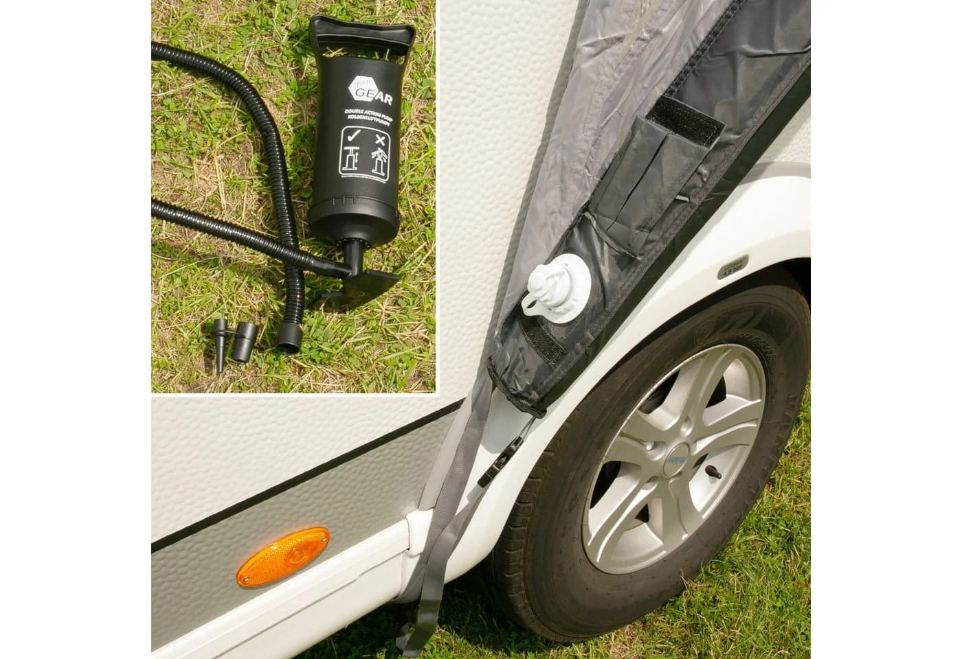 yourGEAR Vorzelt Tarent 180 Air Vordach für Wohnmobile und Wohnwagen - Bild 3