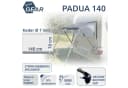 yourGEAR Padua Fenstermarkise Grau UV-Schutz 80+ Bild 1