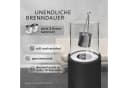 Monster24 Bio-Ethanol Standkamin Schwarz Anthrazit Indoor Outdoor Bild 3