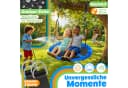 ELONEO Nestschaukel Outdoor Indoor Blau 90cm mit Kissen Bild 4