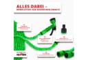 Grafner Dehnbarer Gartenschlauch 37,5 m mit Multifunktionsbrause Bild 1