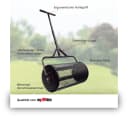 Grafner Rasenstreuer 68L Schwarz mit 60cm Arbeitsbreite Bild 5