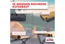 Grafner Campingtisch Klappbar Holzoptik mit Transporttasche Bild 4