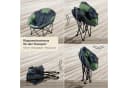 Skandika Moonchair Deluxe XXL Campingstuhl Grau Klappbar Bild 4