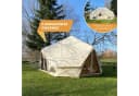 Skandika Tipi-Zelt Freya 12 Personen Baumwolle Beige Bild 1