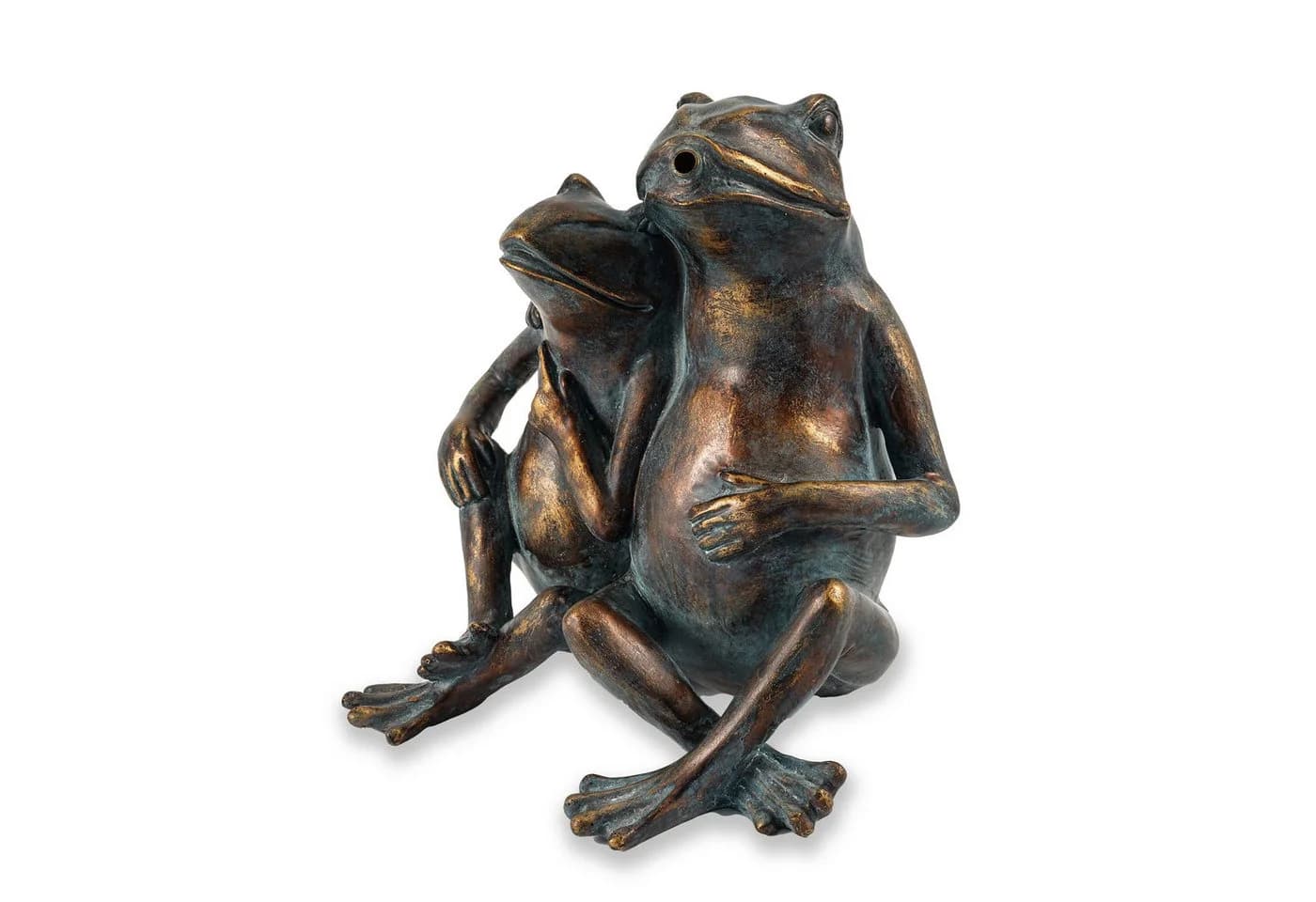esotec Wasserspeier Teich-Figur Froschpaar Polyresin - Bild 2