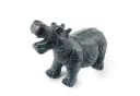 esotec Wasserspeier Flusspferd Hippo Polyresin mit Schlauch Bild 2
