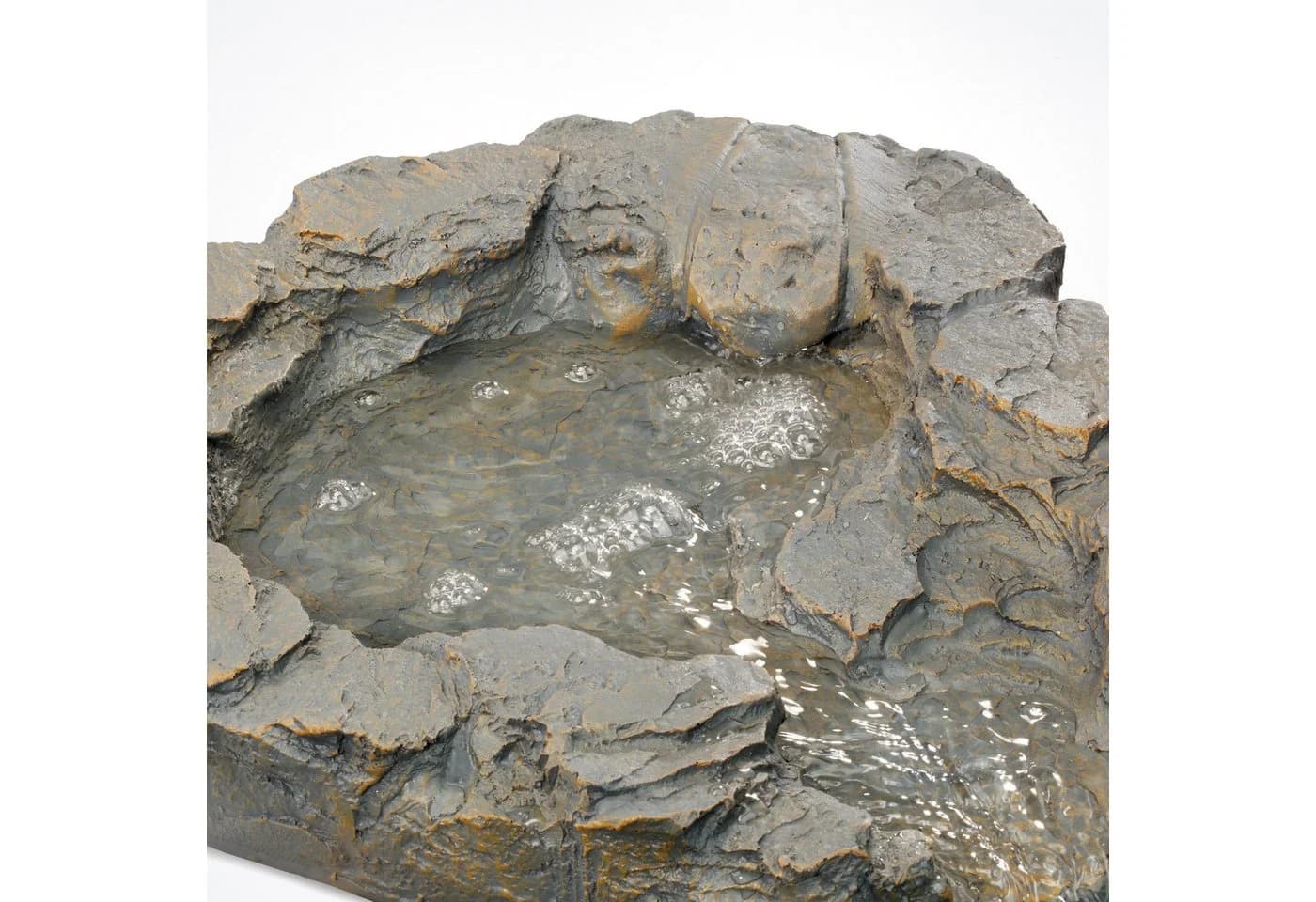 esotec Bachlauf-Erweiterungsschale grau Polyresin - Bild 3