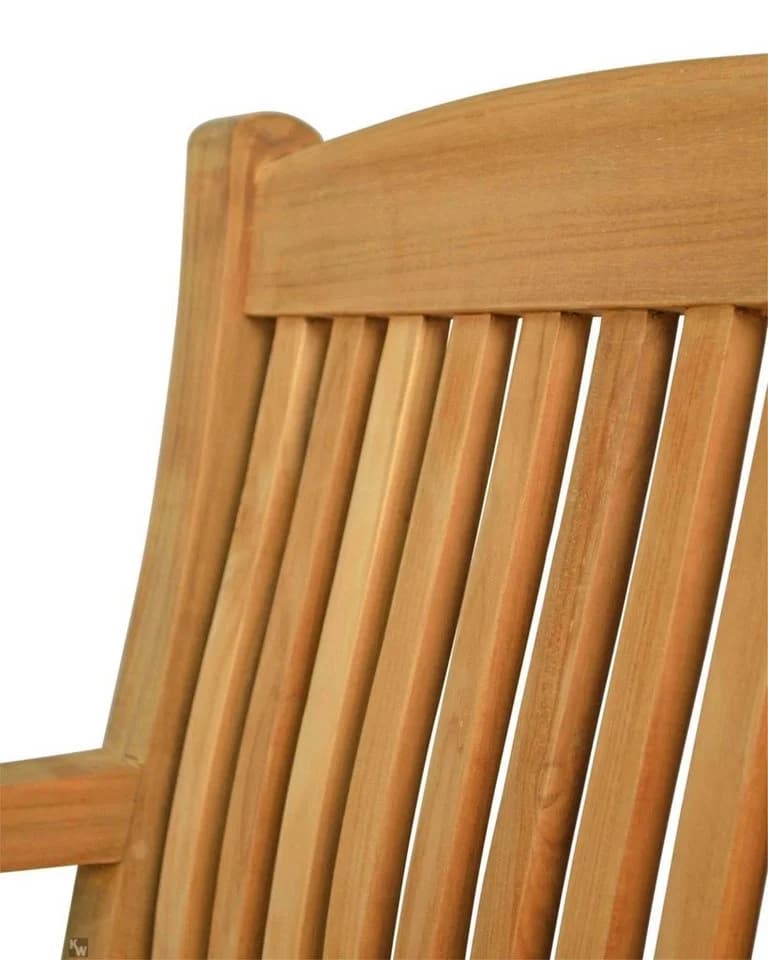 Kai Wiechmann Gartensessel Massiver Teak Sessel Ergonomisch