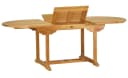 Kai Wiechmann Ausziehbarer Teak Gartentisch Oval Bild 1