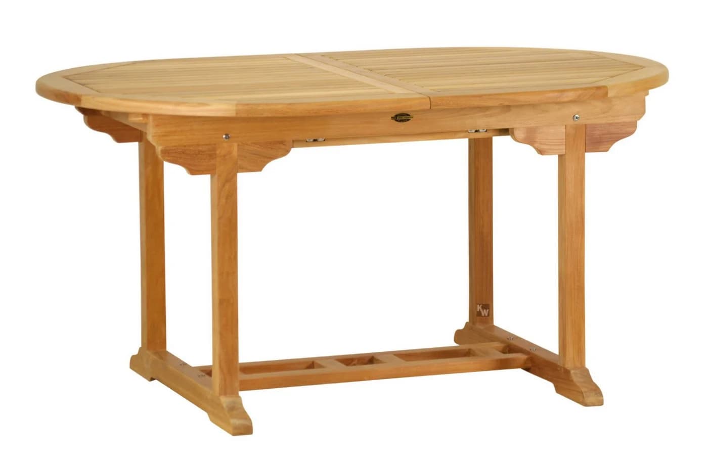 Kai Wiechmann Ausziehbarer Teak Gartentisch Oval - Bild 2