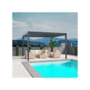 Weide Deluxe Pergola Vollaluminium Lamellendach Anthrazit Bild 1