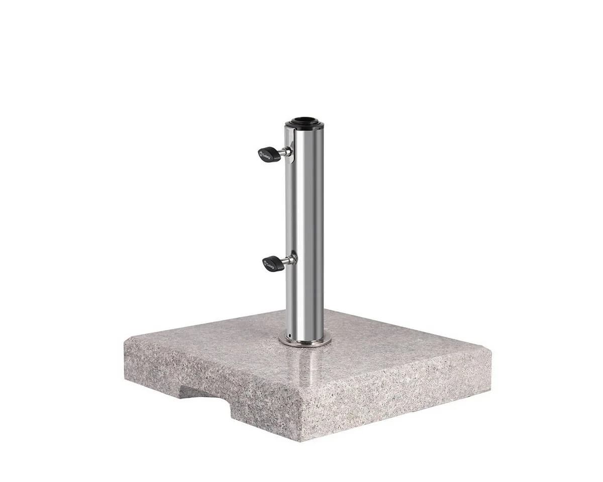 Sekey Sonnenschirmständer 25kg Granit mit Edelstahlrohr - Bild 2
