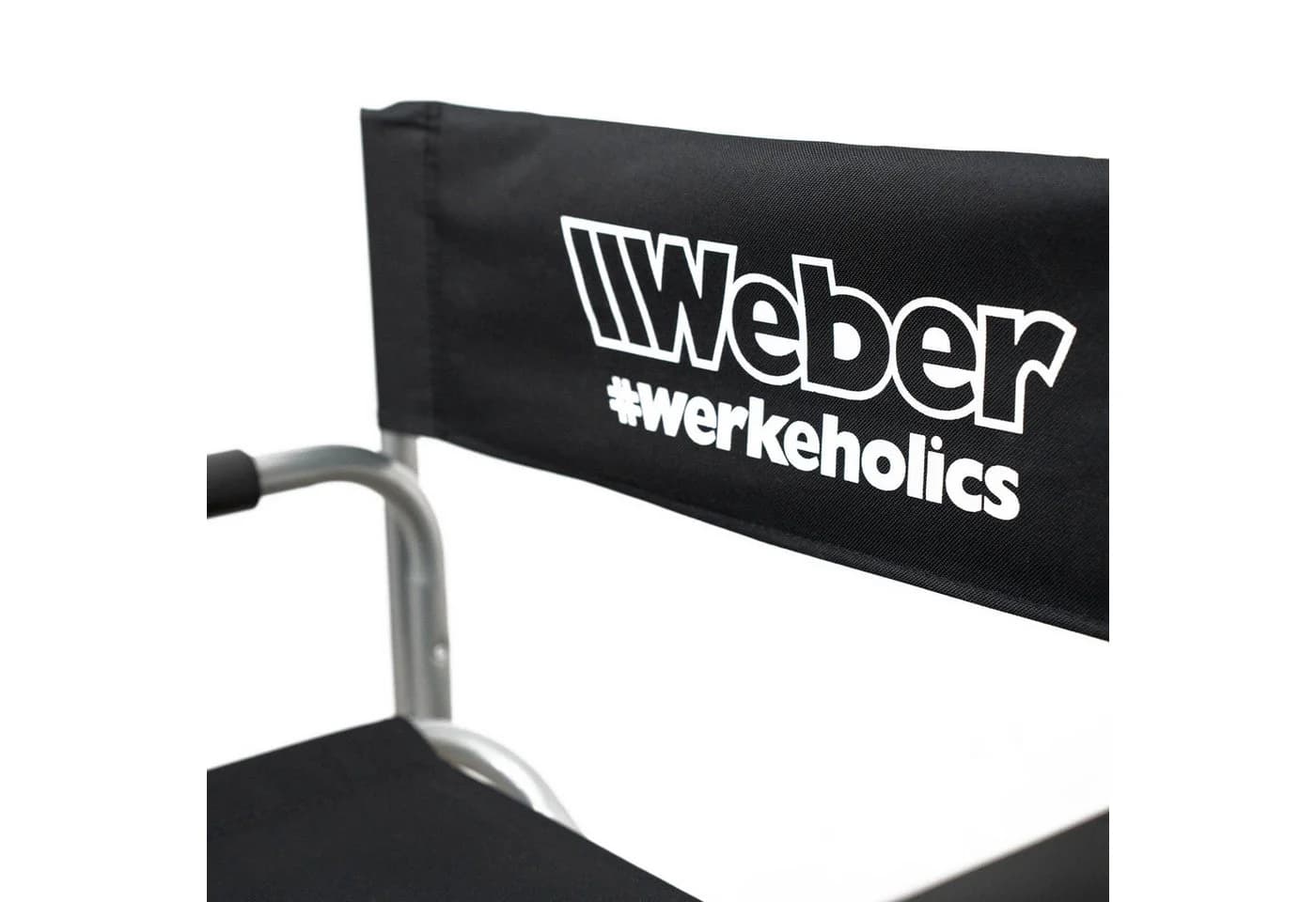 Weber #Werkeholics Regiestuhl Schwarz - Klappstuhl mit Armlehnen - Bild 5