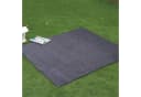 K-HOME Outdoorteppich Vorzeltteppich Campingteppich Blau-Grau Bild 1