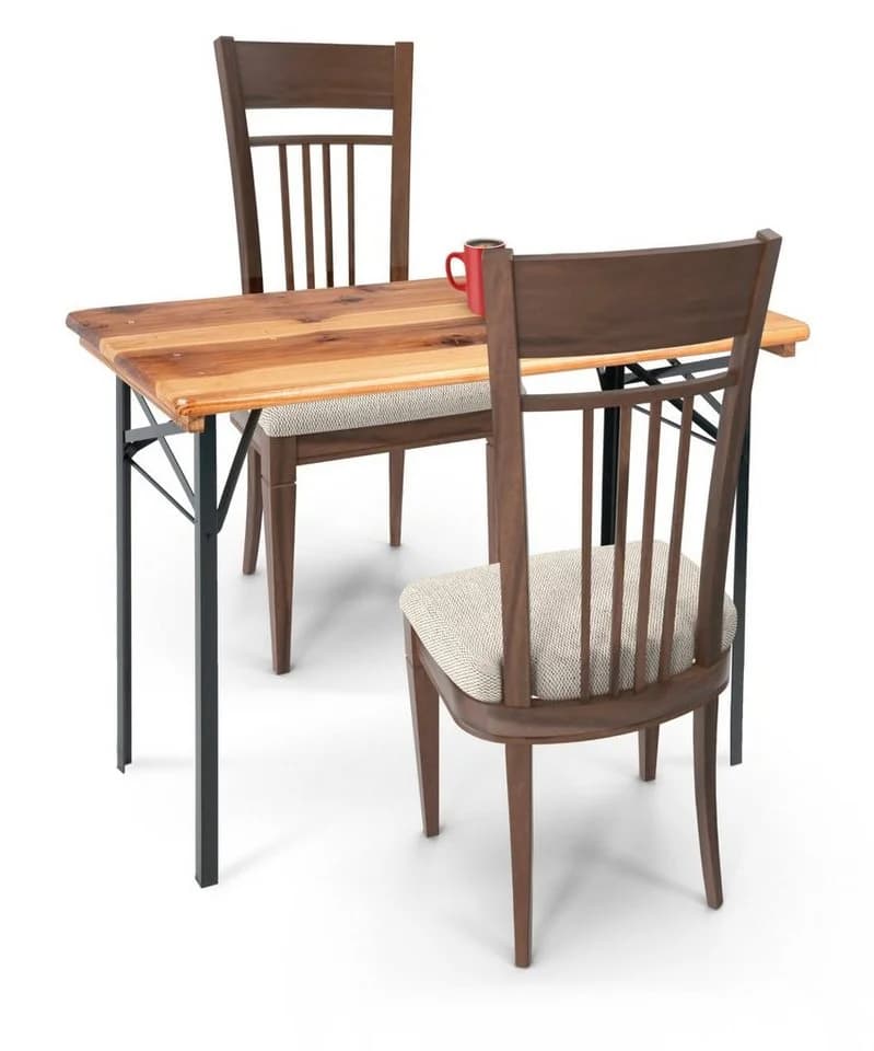 Stagecaptain Hirschgarten Bierzeltbank mit Lehne Braunes Holz