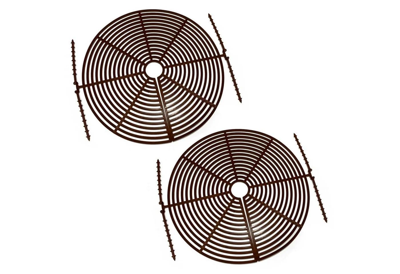 HAC24 Blumentopfgitter Kunststoff Set 2 St. Ø 30 cm Pflanzenschutz - Bild 2
