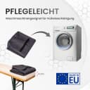 TexDeko Bierbankauflage XL mit Reißverschluss und Polsterung Bild 4