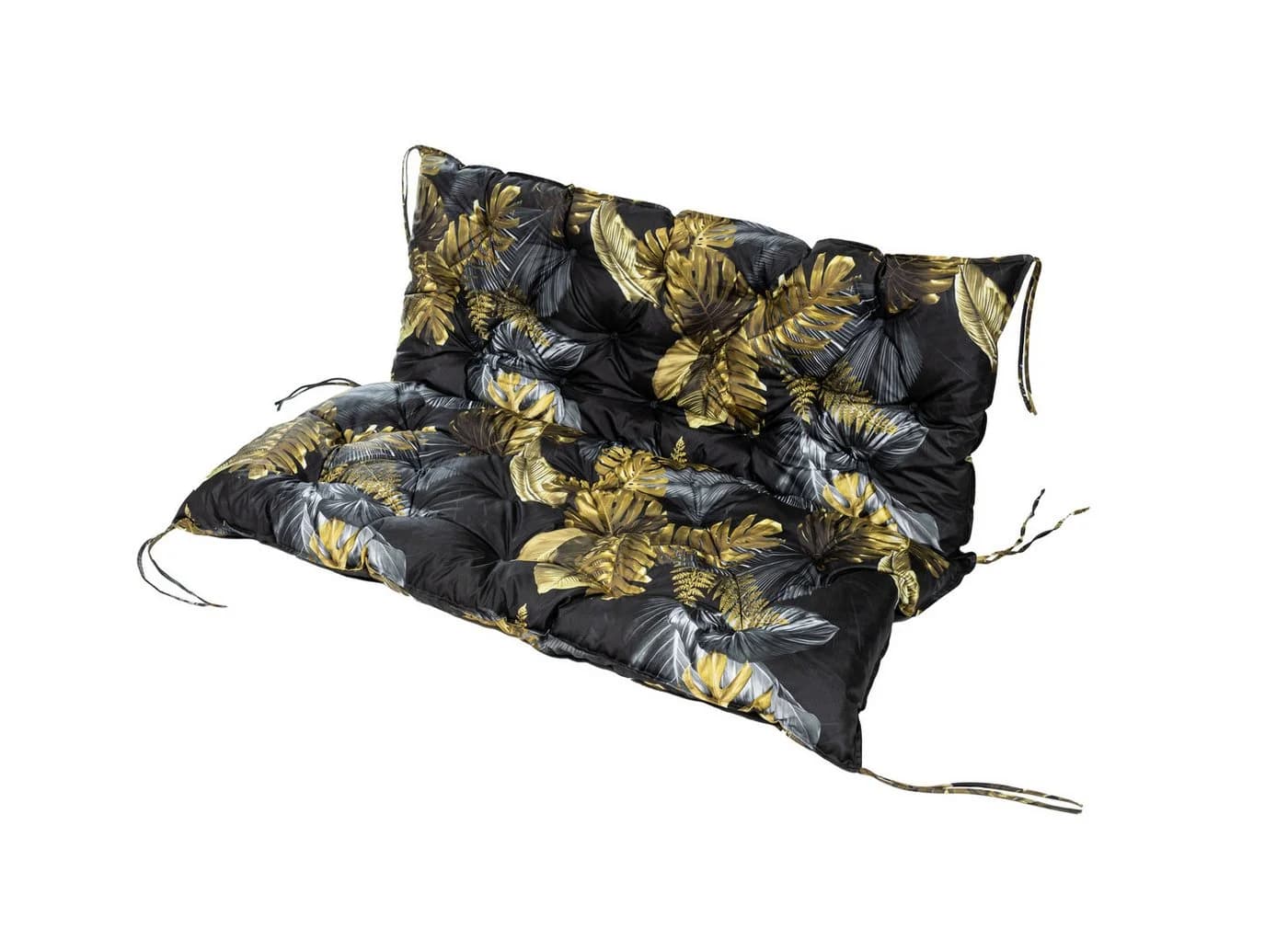 TexDeko Palettenkissen mit Rückenlehne Blume Polyester