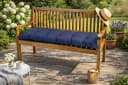 TexDeko Garden Bankauflage Blau Wasserabweisend UV-Beständig Bild 5
