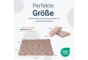 TexDeko Auflagekissen Ecolen Gartenbankauflage Hollywoodschaukel Braun Bild 1