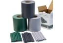 M MERCEO Sichtschutzstreifen 50m PVC Grau-Anthrazit mit Clips Bild 3