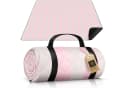 HOEL Picknickdecke Rosa-Ivory OEKO-TEX Zertifiziert Bild 2