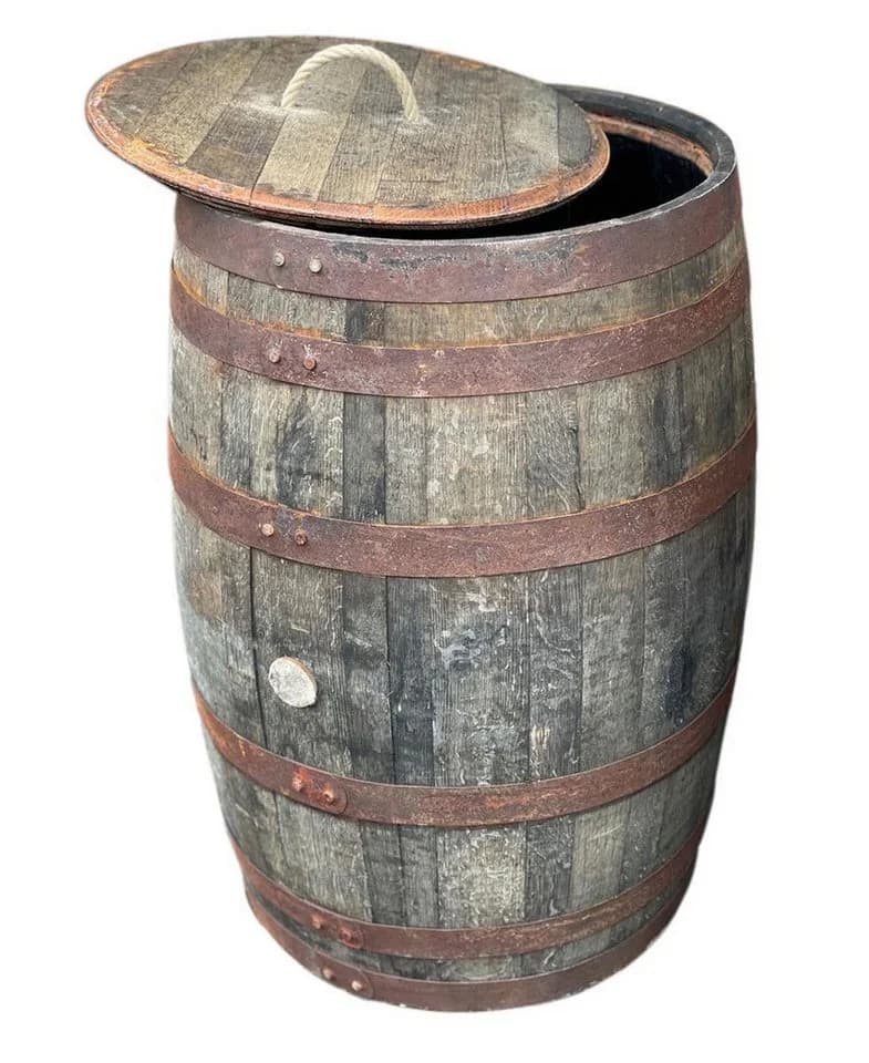 Temesso Regentonne 190L Whiskyfass Eiche - Bild 2