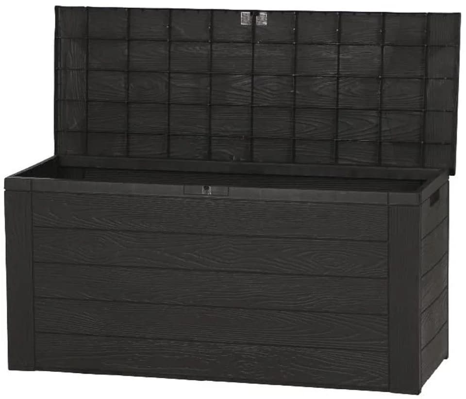Spetebo Kissenbox Gartenkissenbox WOODY in Holzoptik - Bild 2