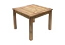 Spetebo Beistelltisch Teakholz massiv 50x50 cm Bild 2