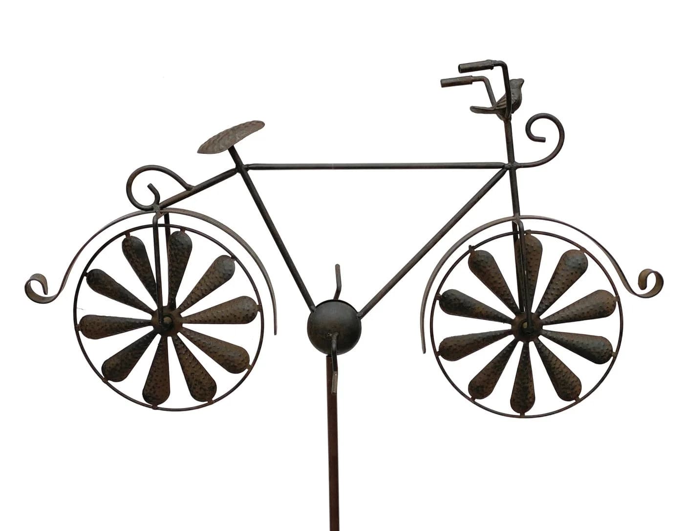 DanDiBo Gartenstecker Fahrrad XL Rost Braun Metall - Bild 2