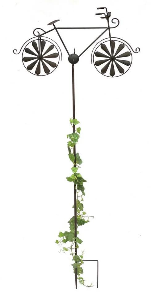 DanDiBo Gartenstecker Fahrrad XL Rost Braun Metall - Bild 5