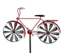 DanDiBo Gartenstecker Metall Fahrrad XL 160 cm Rot Shabby Windspiel Bild 2