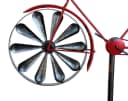 DanDiBo Gartenstecker Metall Fahrrad XL 160 cm Rot Shabby Windspiel Bild 4