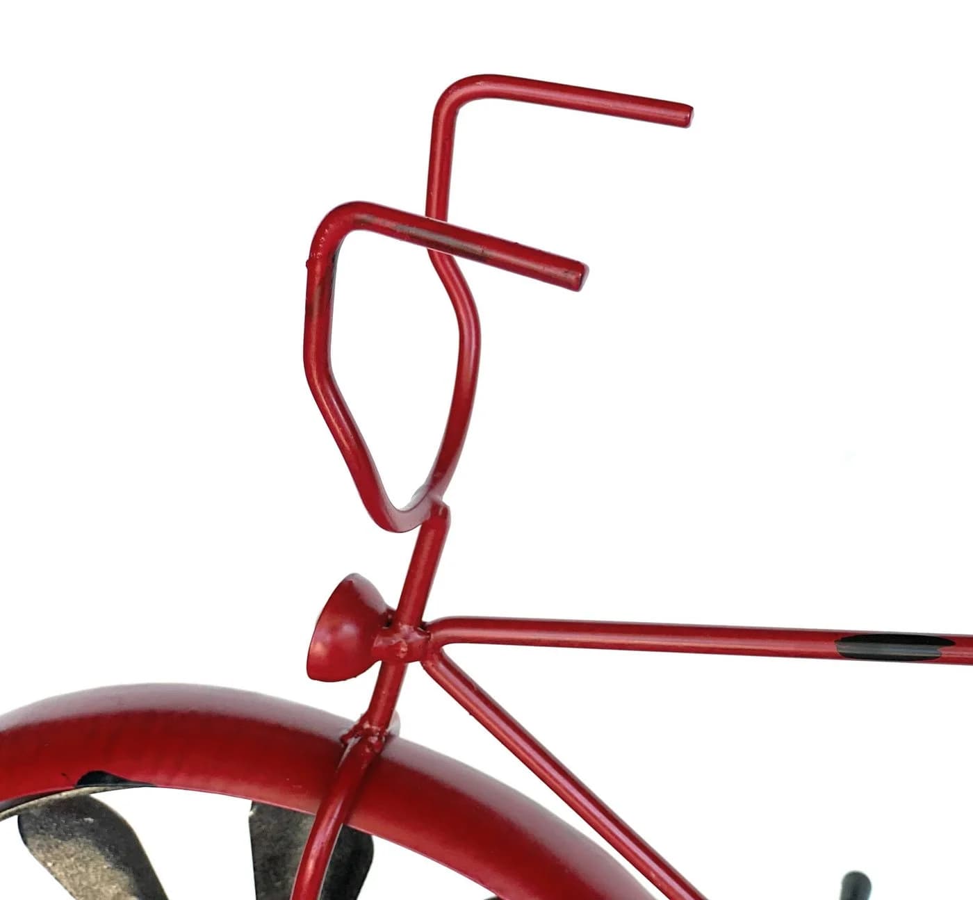 DanDiBo Gartenstecker Metall Fahrrad XL 160 cm Rot Shabby Windspiel - Bild 5