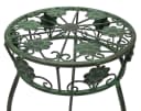DanDiBo Blumenhocker Metall Grün Patina Modern Bild 3