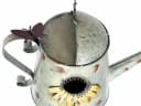 DanDiBo Vogelhaus Metall Grau Silber Shabby Chic Nistkasten Bild 4