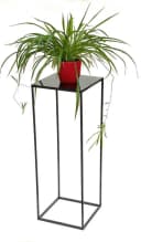 DanDiBo Blumenhocker Metall Schwarz Moderner Beistelltisch Bild 5